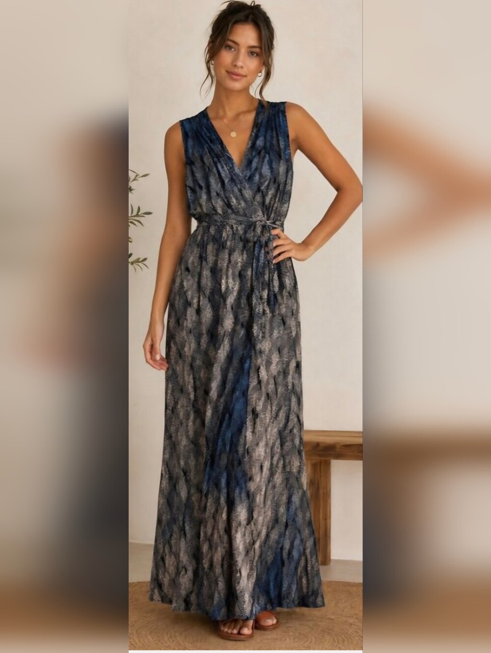 NWT Liz Claiborne maxi dress size Large